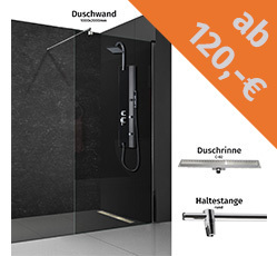 All Inkl. Komplettpaket Walk-In-Duschen zum Knallerpreis