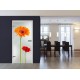 Glastüren Digitaldruck Glastür 1009-3 "Gerbera rot"