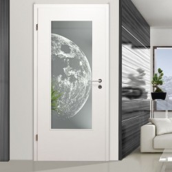 LALD 008 F "Moon" Verglasungen mit Lasergravur