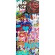 Glastüren Digitaldruck Glastür 1056-2 "Graffiti Schnecke"