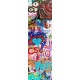 Glastüren Digitaldruck Glastür 1056-2 "Graffiti Schnecke"