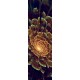 Glastüren Digitaldruck Glastür 1002-1 "Blume Abstrakt"