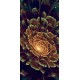 Glastüren Digitaldruck Glastür 1002-1 "Blume Abstrakt"
