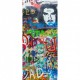 Schiebetür 1056-4 "Graffiti Mann" Digitaldruck- Schiebetüren