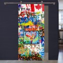 Schiebetür 1056-3 "Graffiti Flagge"