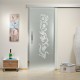 Glasschiebetür ST770 Satinato mit AG50 AG50 Schiebetüren