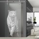 Glasschiebetür SLD 012 F 'Panthera tigris' Schiebetüren mit Lasergravur