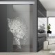 Glasschiebetür SLD 006 F 'Jaguar' Schiebetüren mit Lasergravur