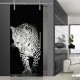 Glasschiebetür SLD 006 SW 'Jaguar' Schiebetüren mit Lasergravur