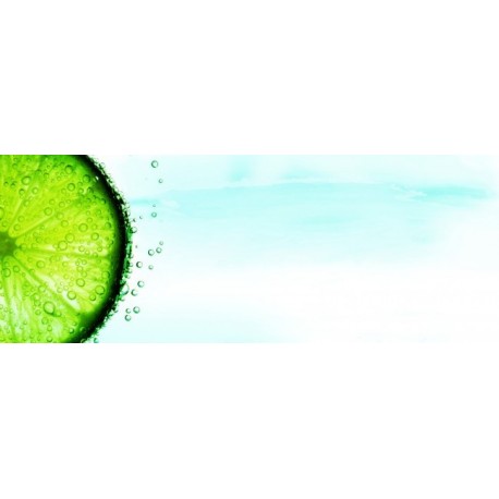 Glasbild 1012-1 "Limette" Glasbilder / Küchenrückwände