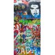 Glastüren Digitaldruck Glastür 1056-4 "Graffiti Mann"