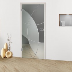 Glastür "Mandala 8000-F2