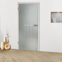 Glastür "Diamant 8003-S"