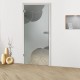 Glastür "Rinkfleck 8008-F2" Rillenschliff-Glastüren