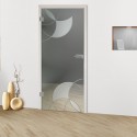 Glastür "Rinkfleck 8008-F4"