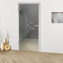 Glastür "Clip 8011-F"