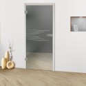Glastür "Horizontal 8013-F"