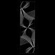 Verglasung mit Lasergravur "Fly" 6002-F Verglasungen mit Lasergravur