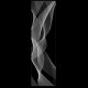 Verglasung mit Lasergravur "Twist" 6005-F Verglasungen mit Lasergravur
