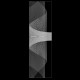 Glastür mit Lasergravur "Funnel" 6007-F Lasergravur-Glastüren