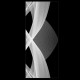 Walkin-Dusche mit Lasergravur "Brille" 6000-F Bad