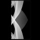 Walkin-Dusche mit Lasergravur "Brille" 6000-F Bad