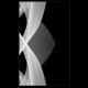 Walkin-Dusche mit Lasergravur "Brille" 6000-F Bad