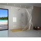 Walkin-Dusche mit Lasergravur "Twist" 6005-F Bad