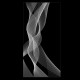 Walkin-Dusche mit Lasergravur "Twist" 6005-F Bad