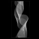 Walkin-Dusche mit Lasergravur "Wirbel" 6006-F Bad