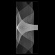 Walkin-Dusche mit Lasergravur "Funnel" 6007-F Bad