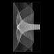 Walkin-Dusche mit Lasergravur "Funnel" 6007-F Bad