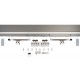 S 624 mit Softclose (opt.) Glasschiebetüren