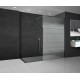 Walkin-Dusche mit Dekor "Office" Bad