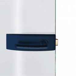 Dorma Glastürbeschlag Arcos Studio Kobaltblau RAL5013 Dorma