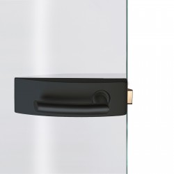 Dorma Glastürbeschlag Arcos Studio Anthrazitgrau RAL7016 Dorma
