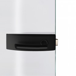 Dorma Glastürbeschlag Arcos Studio Tiefschwarz RAL9005 Dorma