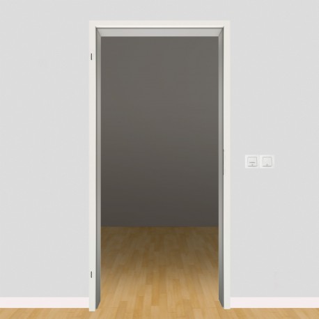 Zarge Weiss RAL 9016 für Wohnungseingangstüren - Lebo Lebo Zargen