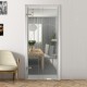 Glastür mit Rillenschliff-Design "DDC-12" - Wettbewerbsgewinner Rillenschliff-Designs
