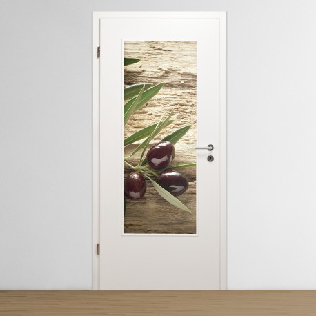 Lichtausschnitt 9000 "Olive" Verglasungen mit Digitaldruck