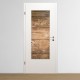 Lichtausschnitt 9002 "Holz" Verglasungen mit Digitaldruck
