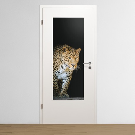 Lichtausschnitt 9007 "Jaguar" Verglasungen mit Digitaldruck