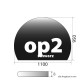 OP-2-1100 schwarz Ofenplatten