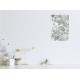 Glasbild " Blumen SW"