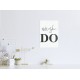 Glasbild " Wish Do"