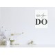 Glasbild " Wish Do"