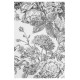 Glasbild " Blumen SW"