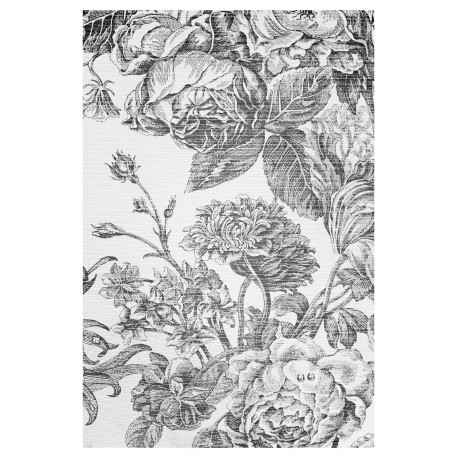 Glasbild " Blumen SW"