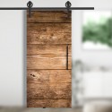 Glasschiebetür Holz mit Corvara