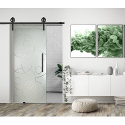 Glasschiebetür ST790-S mit Corvara